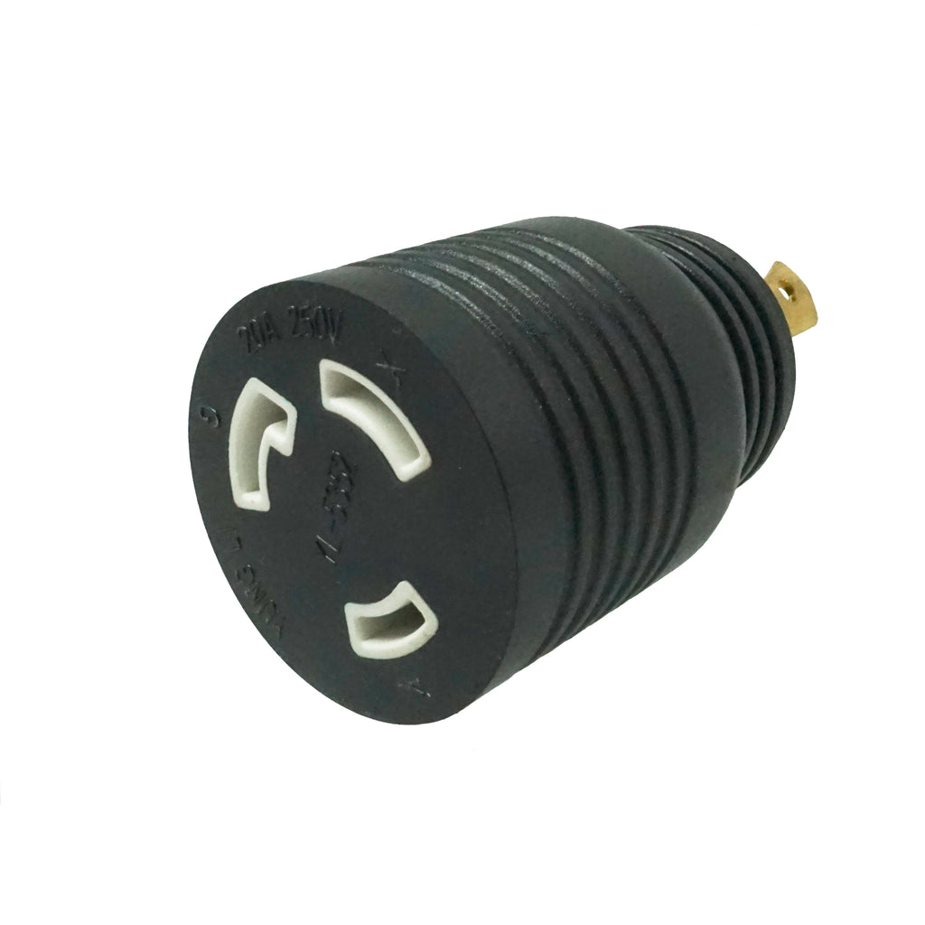 L6-30R to L6-20P Plug Adapter