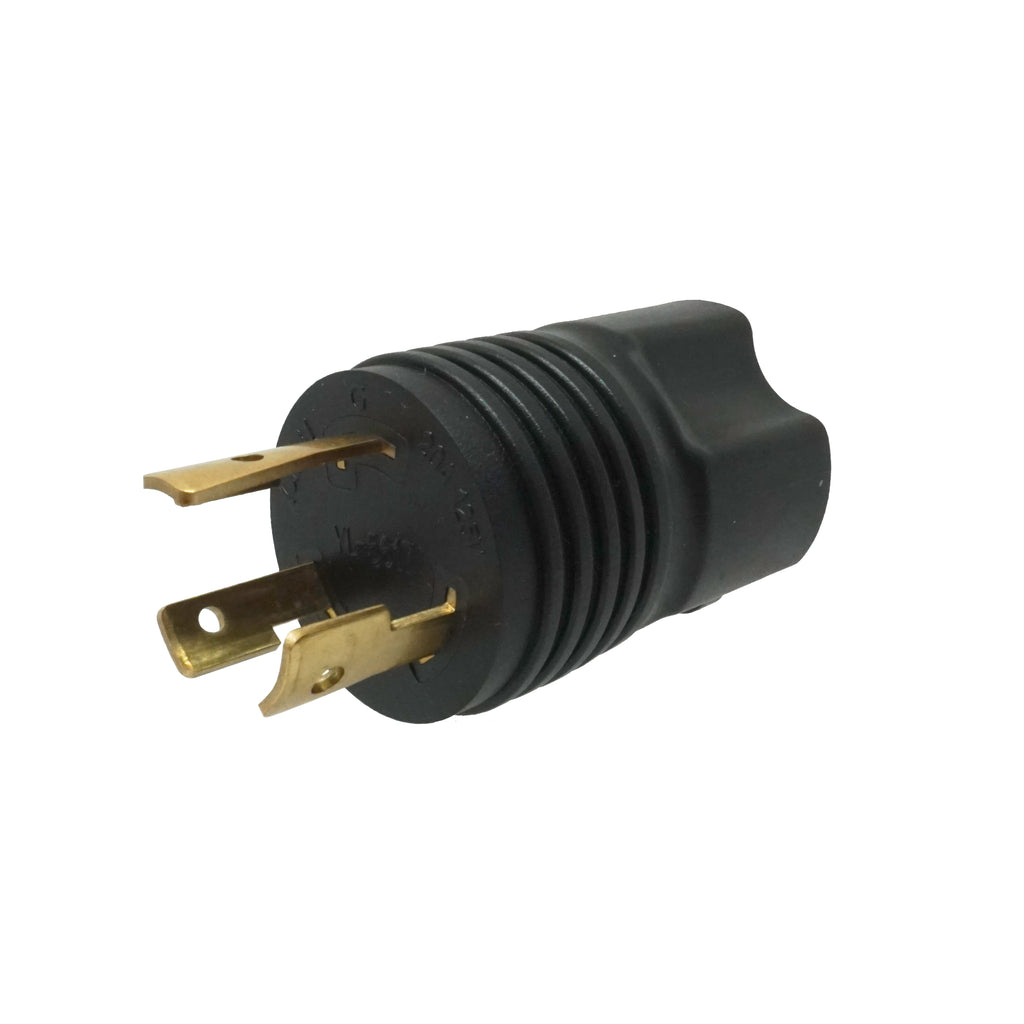 NEMA 5-20R to NEMA L5-20P Plug Adapter