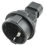 Europe CEE7/7 to IEC C14 Plug Adapter 1609A