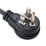 NEMA 5-15P Down Angle Power Cord Plug (YP-12L-5)