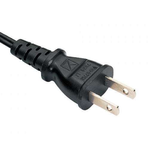 2 Pin CNS 10917 Taiwan Power Cord Plug (YP-13)
