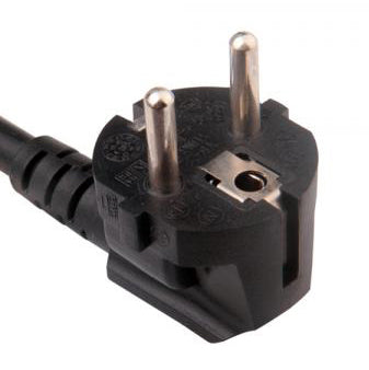 Europe CEE7/7 Schuko Down Angle (YP-22)