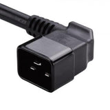 Right Angle IEC C20 Power Cord Plug (YP-33L)