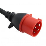 416P6 IEC 60309 Molded Power Cord Plug (YP-416)