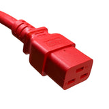 IEC C20 to C19 20A Cords: Multiple Colors + Lengths